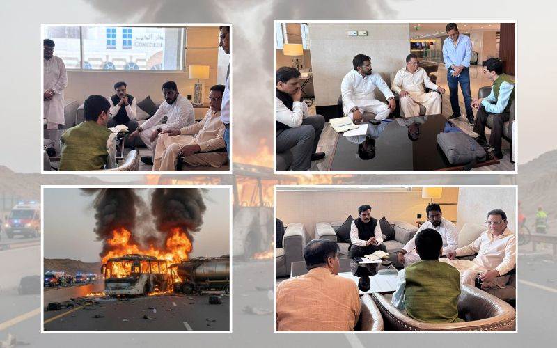   مدینہ منورہ میں بس سانحہ: تلنگانہ حکومت کا وفد پہنچا سعودی عرب 